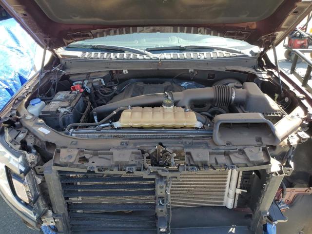 1FMJK1KT3LEA04431 - 2020 FORD EXPEDITION MAX LIMITED BURGUNDY photo 11