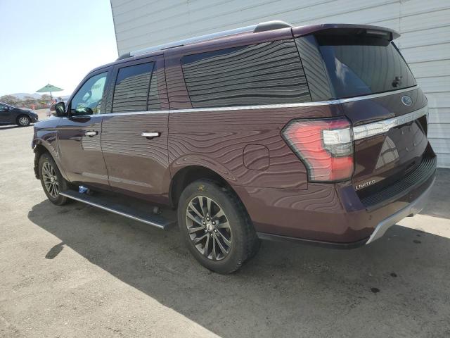 1FMJK1KT3LEA04431 - 2020 FORD EXPEDITION MAX LIMITED BURGUNDY photo 2