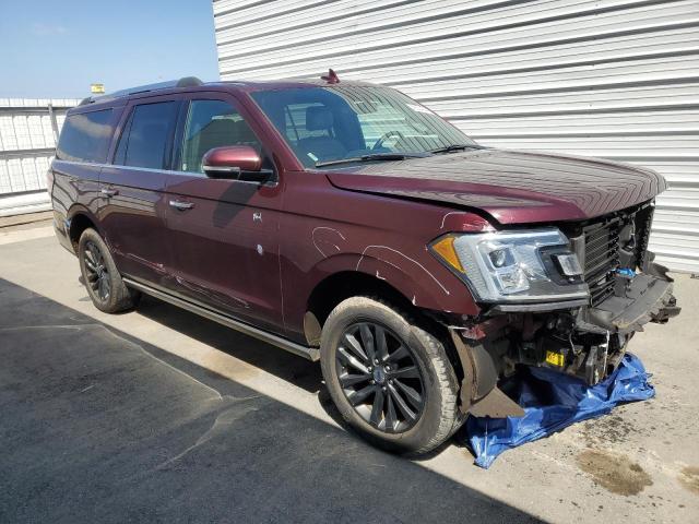 1FMJK1KT3LEA04431 - 2020 FORD EXPEDITION MAX LIMITED BURGUNDY photo 4