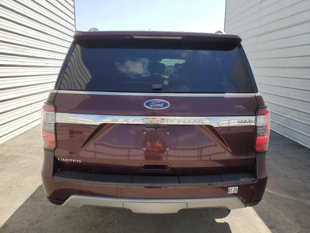 1FMJK1KT3LEA04431 - 2020 FORD EXPEDITION MAX LIMITED BURGUNDY photo 6