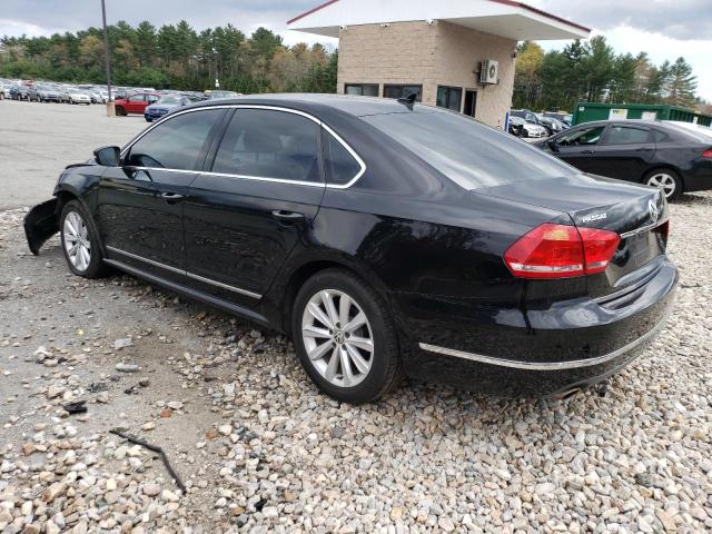 1VWCP7A34DC089373 - 2013 VOLKSWAGEN PASSAT SEL BLACK photo 2