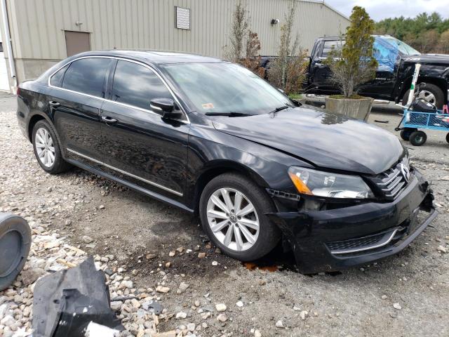 1VWCP7A34DC089373 - 2013 VOLKSWAGEN PASSAT SEL BLACK photo 4