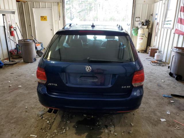 3VWPZ7AJ0BM686090 - 2011 VOLKSWAGEN JETTA S BLUE photo 6