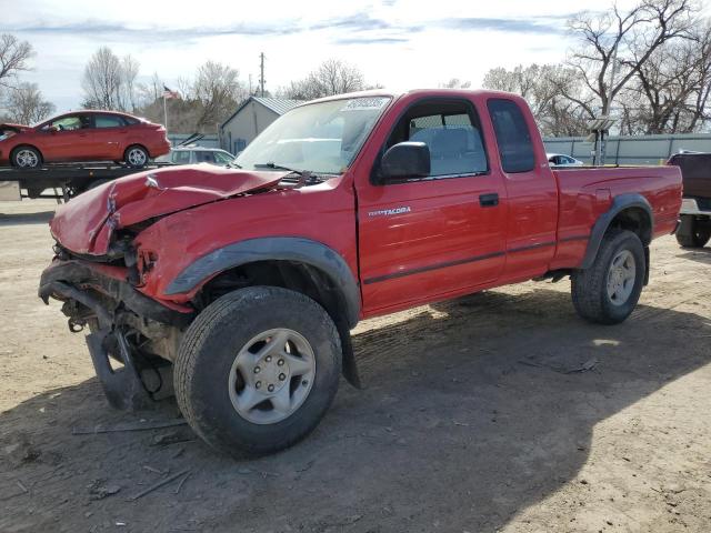 5TESN92N01Z834228 - 2001 TOYOTA TACOMA XTRACAB PRERUNNER წითელი ფოტო 1