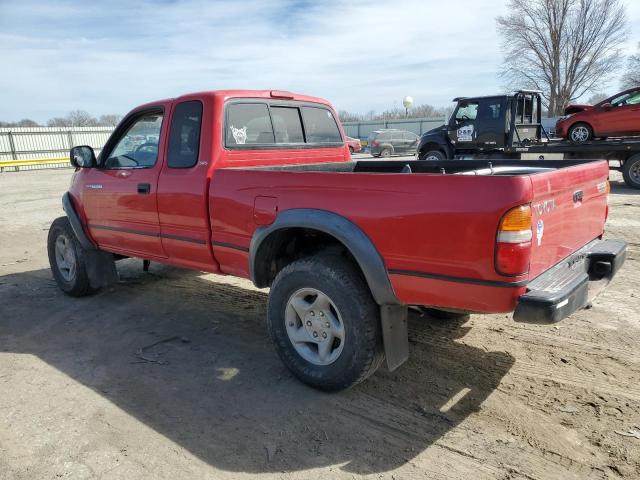 5TESN92N01Z834228 - 2001 TOYOTA TACOMA XTRACAB PRERUNNER წითელი ფოტო 2