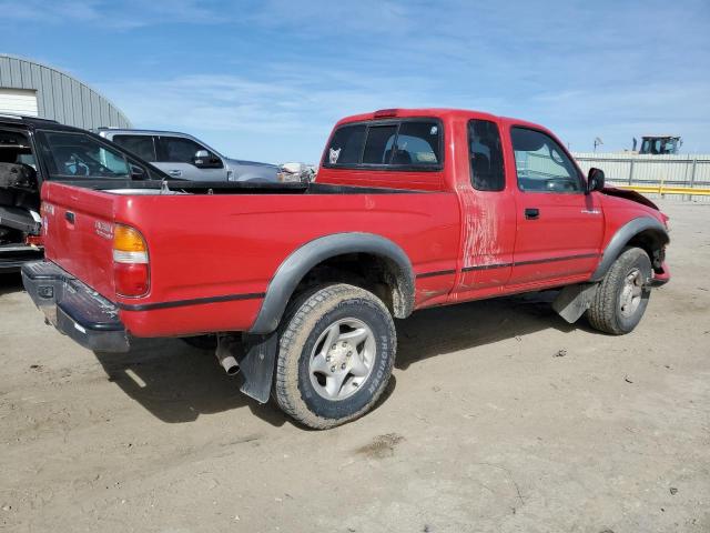 5TESN92N01Z834228 - 2001 TOYOTA TACOMA XTRACAB PRERUNNER წითელი ფოტო 3