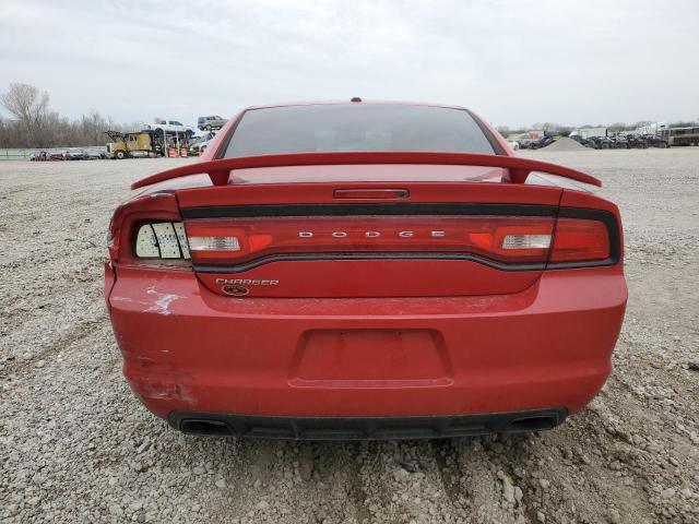 2C3CDXHG8CH180599 - 2012 DODGE CHARGER SXT RED photo 6