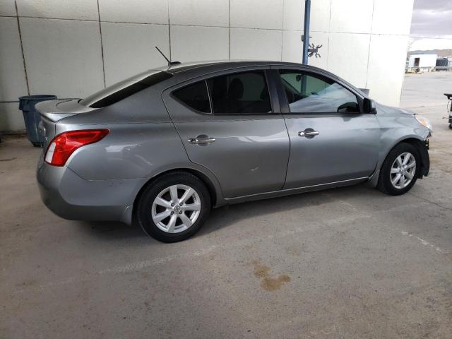 3N1CN7AP4DL893014 - 2013 NISSAN VERSA S GRAY photo 3