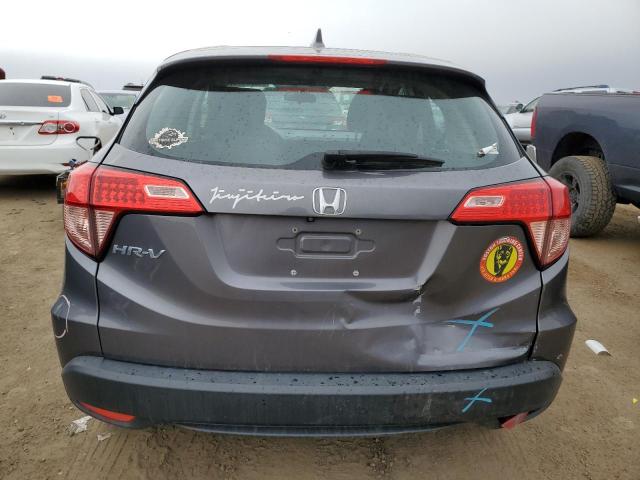 3CZRU5H31JG704609 - 2018 HONDA HR-V LX GRAY photo 6