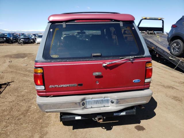 1FMDU35P3TUD51085 - 1996 FORD EXPLORER RED photo 6