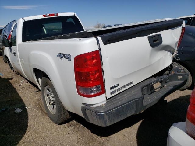 1GTEK14069Z298594 - 2009 GMC SIERRA K1500 WHITE photo 2