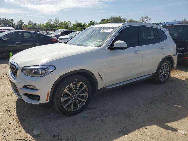5UXTR7C54KLR51546 - 2019 BMW X3 SDRIVE30I WHITE photo 1