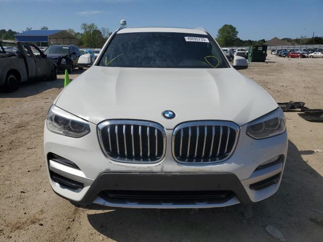 5UXTR7C54KLR51546 - 2019 BMW X3 SDRIVE30I WHITE photo 5