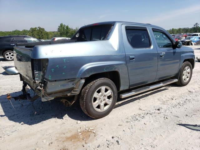 2HJYK16566H522055 - 2006 HONDA RIDGELINE RTL BLUE photo 3