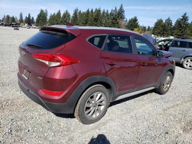 KM8J3CA45JU650673 - 2018 HYUNDAI TUCSON SEL RED photo 3