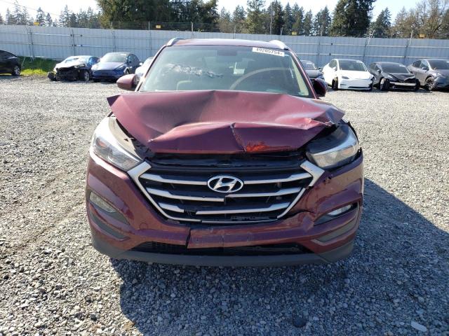 KM8J3CA45JU650673 - 2018 HYUNDAI TUCSON SEL RED photo 5