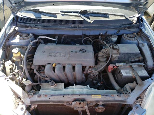 2T1KR38E53C004376 - 2003 TOYOTA COROLLA MA XR BLUE photo 11