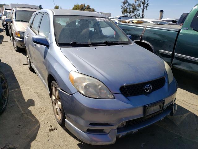 2T1KR38E53C004376 - 2003 TOYOTA COROLLA MA XR BLUE photo 4