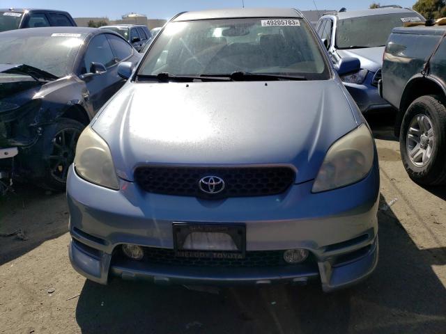 2T1KR38E53C004376 - 2003 TOYOTA COROLLA MA XR BLUE photo 5