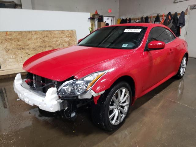 JN1CV6FE7DM772758 - 2013 INFINITI G37 SPORT RED photo 1