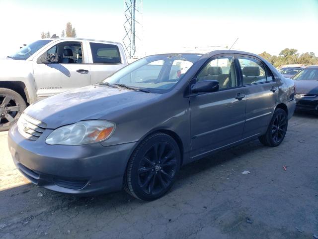 1NXBR32E83Z024161 - 2003 TOYOTA COROLLA CE GRAY photo 1