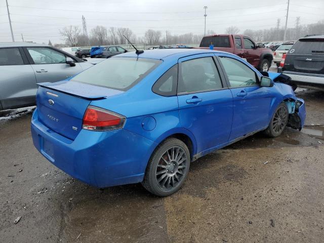 1FAHP3GNXAW143432 - 2010 FORD FOCUS SES BLUE photo 3