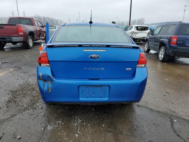 1FAHP3GNXAW143432 - 2010 FORD FOCUS SES BLUE photo 6