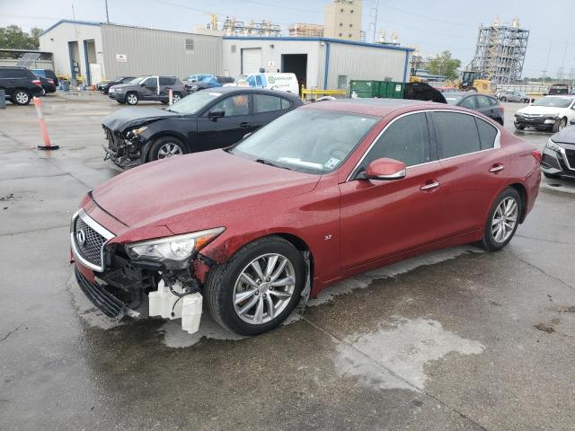 JN1BV7AP5FM347679 - 2015 INFINITI Q50 BASE MAROON photo 1