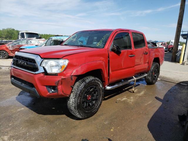 5TFJU4GN6FX077358 - 2015 TOYOTA TACOMA DOUBLE CAB PRERUNNER BURGUNDY photo 1