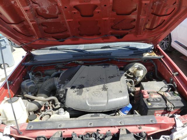 5TFJU4GN6FX077358 - 2015 TOYOTA TACOMA DOUBLE CAB PRERUNNER BURGUNDY photo 11