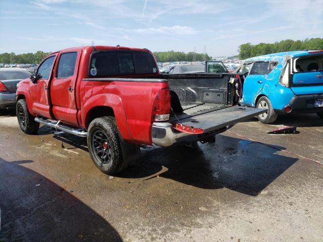 5TFJU4GN6FX077358 - 2015 TOYOTA TACOMA DOUBLE CAB PRERUNNER BURGUNDY photo 2