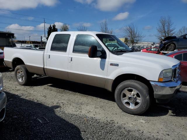 1FTSW31P34EA09692 - 2004 FORD F350 SRW SUPER DUTY WHITE photo 4