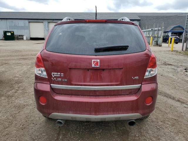 3GSCL53728S649625 - 2008 SATURN VUE XR RED photo 6