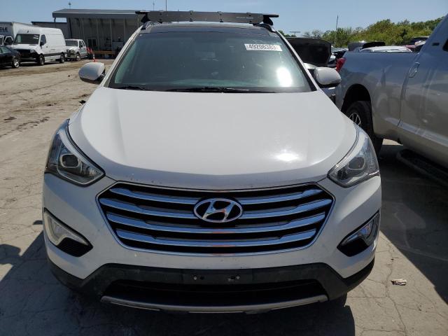 KM8SRDHF5DU004375 - 2013 HYUNDAI SANTA FE LIMITED WHITE photo 5