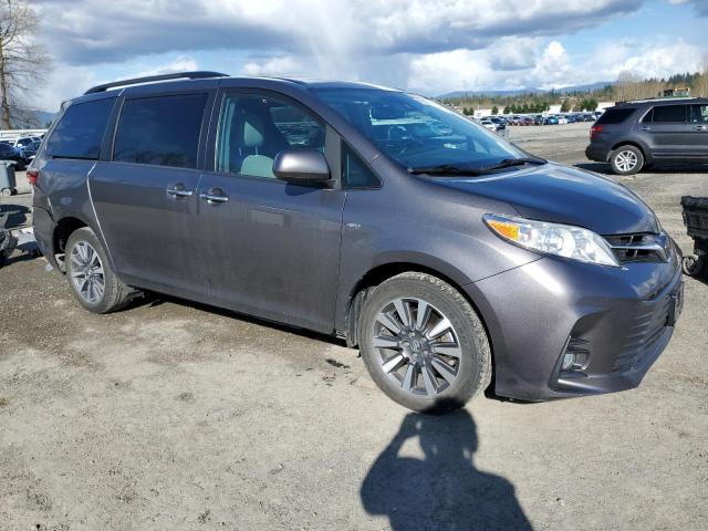 5TDDZ3DC1JS193058 - 2018 TOYOTA SIENNA XLE GRAY photo 4