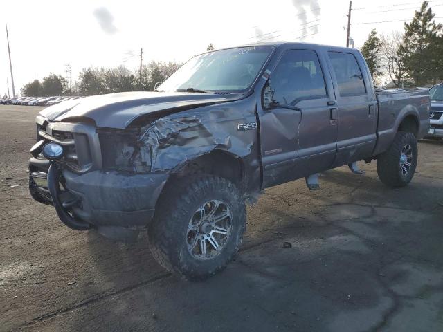 1FTSW31P63ED55587 - 2003 FORD F350 SRW SUPER DUTY GRAY photo 1