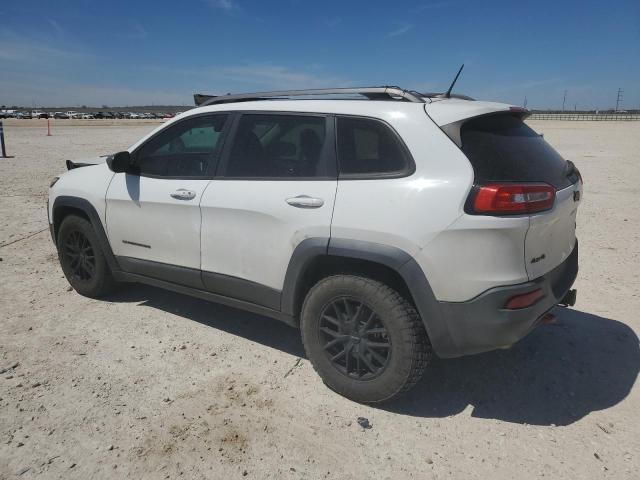 1C4PJMBS0EW125635 - 2014 JEEP CHEROKEE TRAILHAWK WHITE photo 2