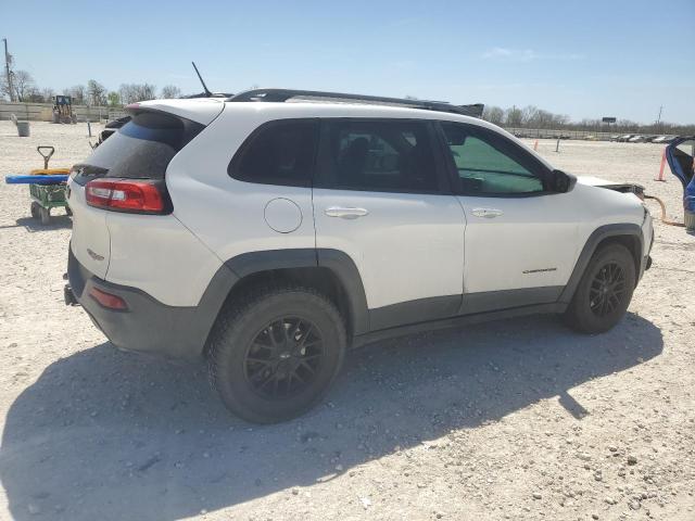 1C4PJMBS0EW125635 - 2014 JEEP CHEROKEE TRAILHAWK WHITE photo 3