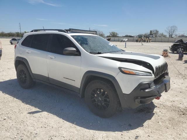 1C4PJMBS0EW125635 - 2014 JEEP CHEROKEE TRAILHAWK WHITE photo 4