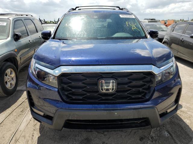 5FNYF7H59NB001974 - 2022 HONDA PASSPORT EXL Azul foto 5