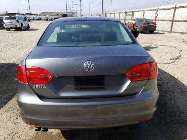 3VW2K7AJ5EM243324 - 2014 VOLKSWAGEN JETTA BASE 灰色 照片 6