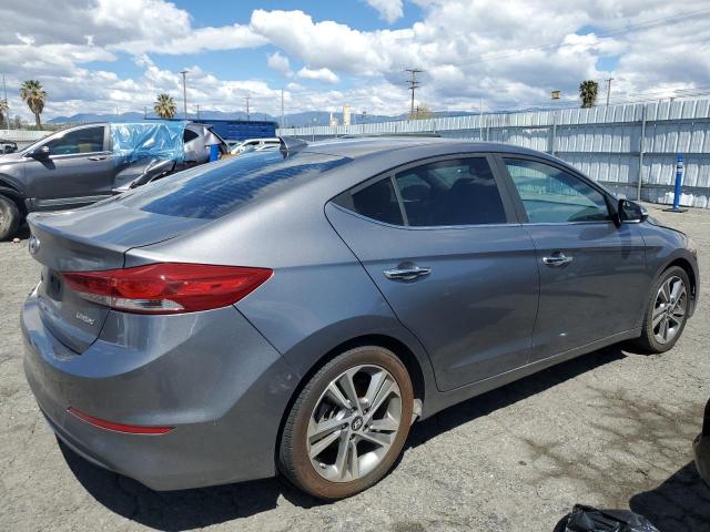 KMHD84LF4HU185963 - 2017 HYUNDAI ELANTRA SE GRAY photo 3