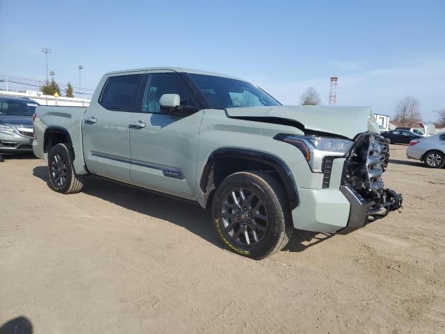 5TFNA5DB9SX250892 - 2025 TOYOTA TUNDRA CREWMAX PLATINUM GREEN photo 4