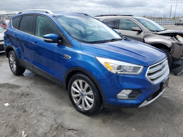 1FMCU0J95HUD43661 - 2017 FORD ESCAPE TITANIUM BLUE photo 4