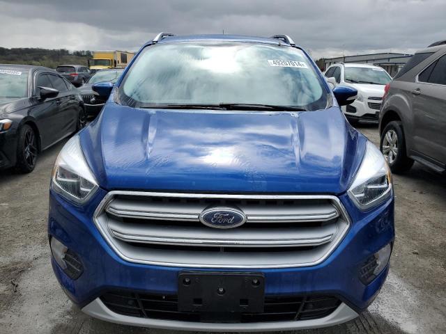 1FMCU0J95HUD43661 - 2017 FORD ESCAPE TITANIUM BLUE photo 5