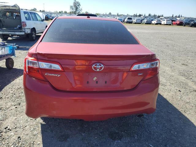 4T1BF1FK1CU531190 - 2012 TOYOTA CAMRY BASE RED photo 6