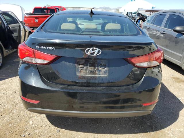 KMHDH4AE0GU501514 - 2016 HYUNDAI ELANTRA SE BLACK photo 6