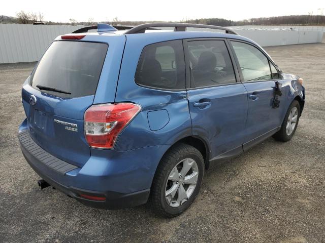 JF2SJAFC9GH443239 - 2016 SUBARU FORESTER 2.5I PREMIUM BLUE photo 3