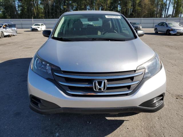 2HKRM3H3XEH567094 - 2014 HONDA CR-V LX SILVER photo 5