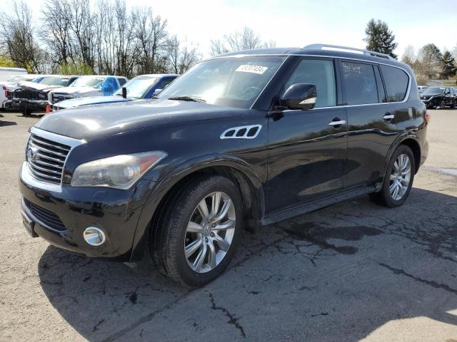 JN8AZ2NF3C9515873 - 2012 INFINITI QX56 BLACK photo 1